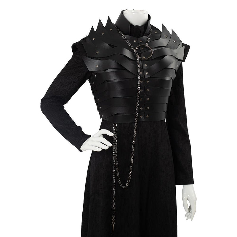 Got Game Of Thrones Season 8 S8 Sansa Stark Leather Armor Halloween Carnival Cosplay Costume - CrazeCosplay