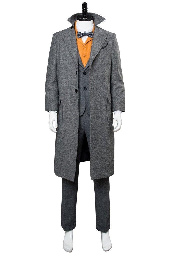 Fantastic Beasts The Crimes Of Grindelwald Newt Scamander Coat Cosplay Costume - CrazeCosplay