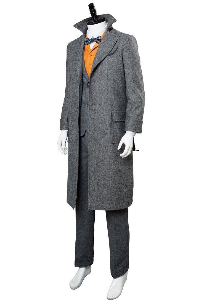 Fantastic Beasts The Crimes Of Grindelwald Newt Scamander Coat Cosplay Costume - CrazeCosplay