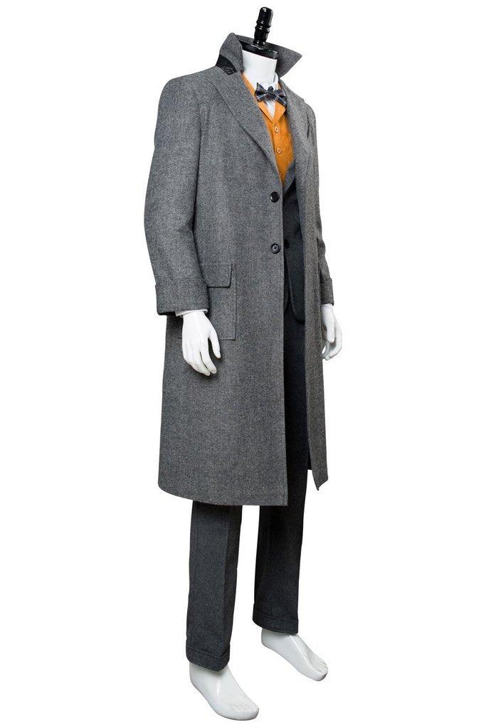 Fantastic Beasts The Crimes Of Grindelwald Newt Scamander Coat Cosplay Costume - CrazeCosplay