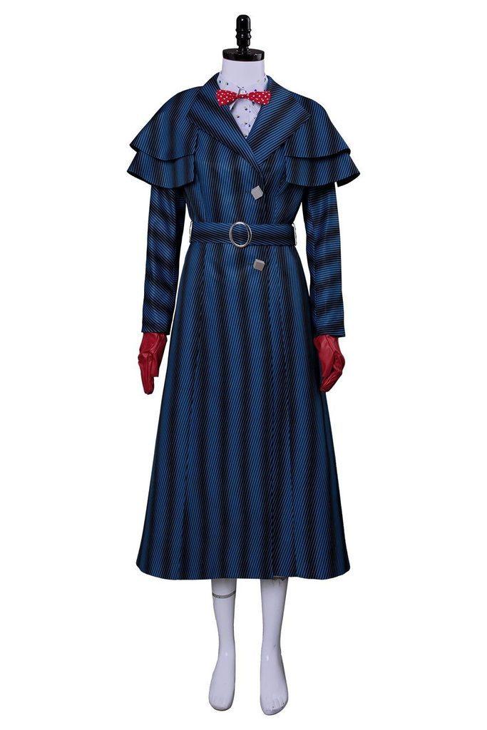 Mary Poppins Returns Costume Mary Poppins Dress Hat For Adult - CrazeCosplay