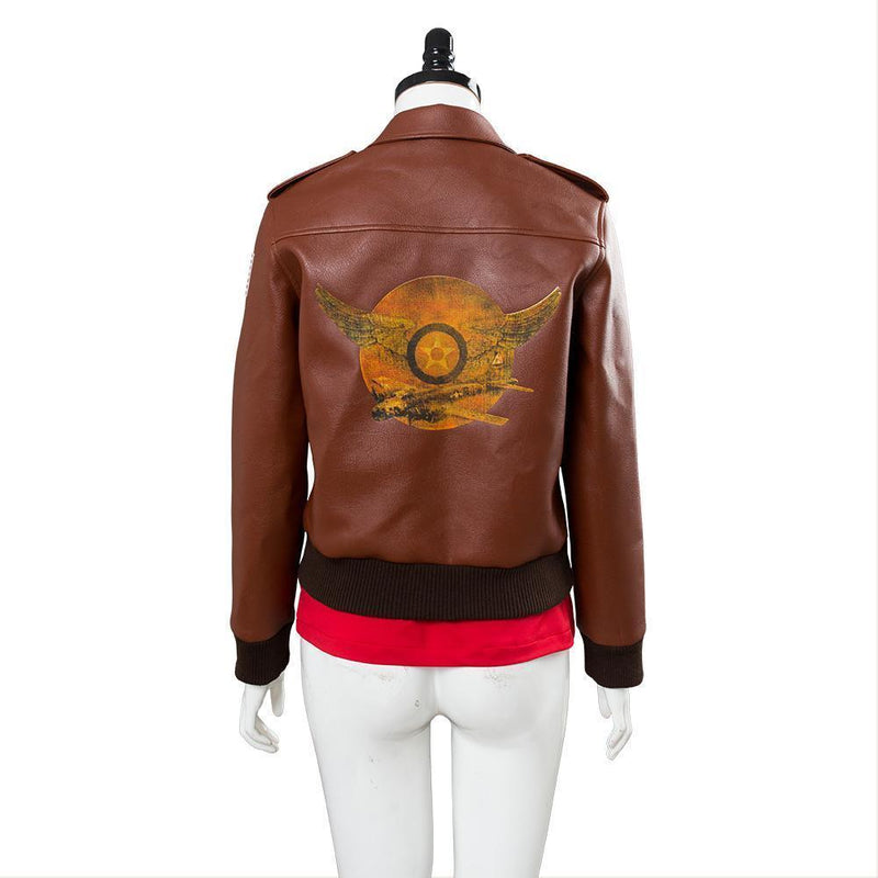 Captain Marvel Carol Danvers U S Air Force T Shirt Bomber Jacket Casual Suit - CrazeCosplay