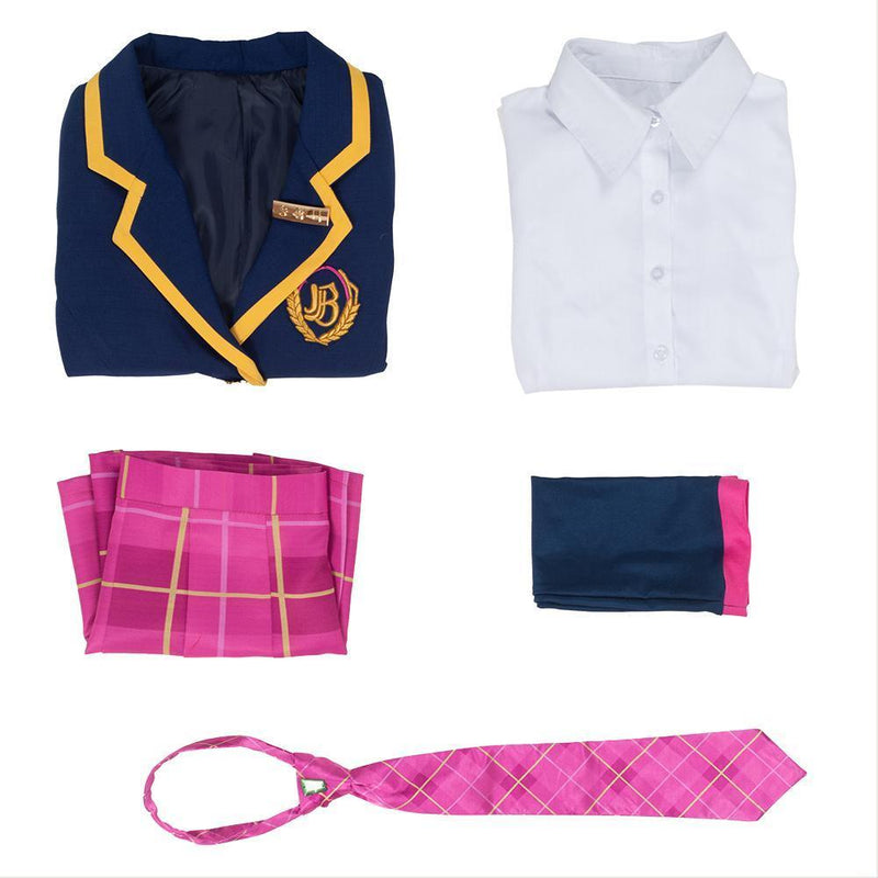 Overwatch Academy Dva Skin Cosplay Costume 3 Year Anniversary Outfit 1 - CrazeCosplay