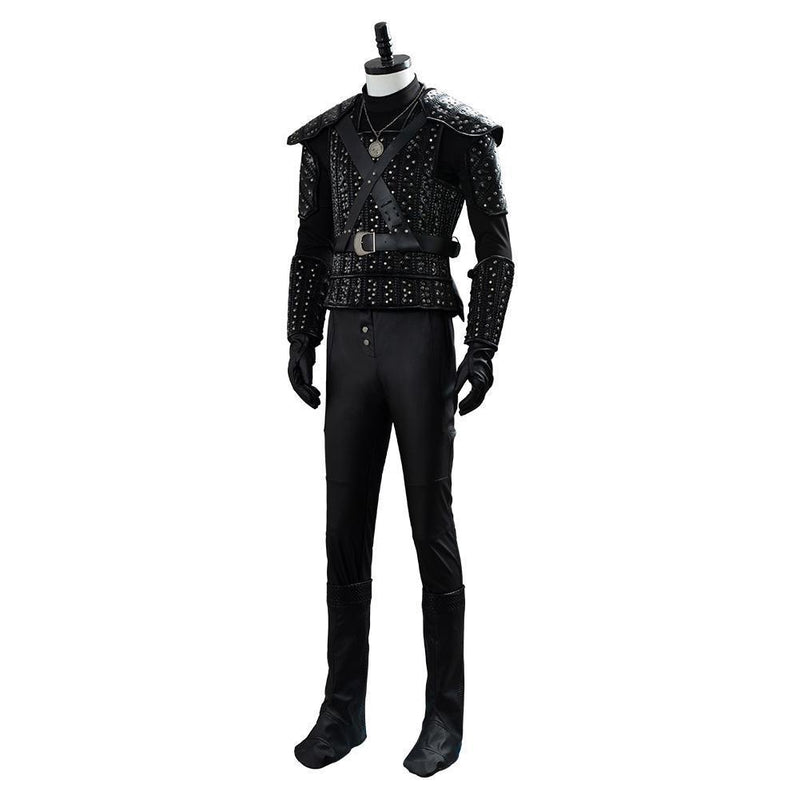 Costume The Witcher Cavill Geralt Uniform Tv Show Cosplay Costume - CrazeCosplay