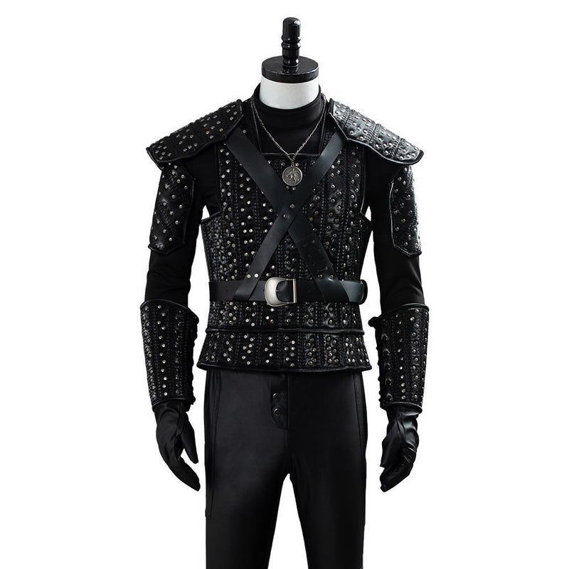 Costume The Witcher Cavill Geralt Uniform Tv Show Cosplay Costume - CrazeCosplay