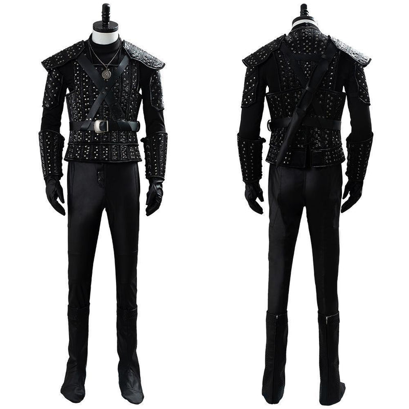 Costume The Witcher Cavill Geralt Uniform Tv Show Cosplay Costume - CrazeCosplay