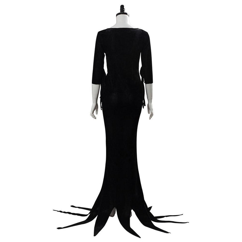 Morticia Addams The Addams Family Cosplay Costume Outfit Dress Suit Uniform - CrazeCosplay