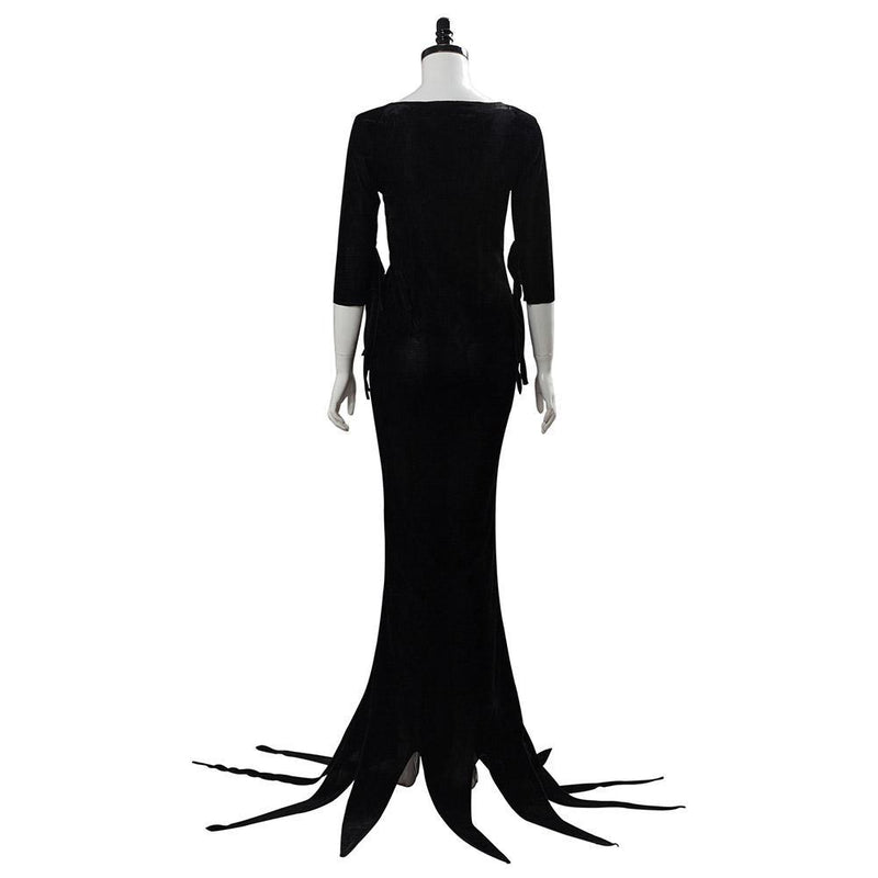 Morticia Addams The Addams Family Cosplay Costume Outfit Dress Suit Uniform - CrazeCosplay