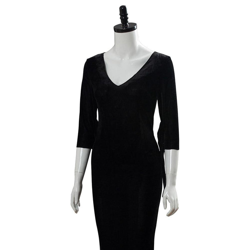 Morticia Addams The Addams Family Cosplay Costume Outfit Dress Suit Uniform - CrazeCosplay