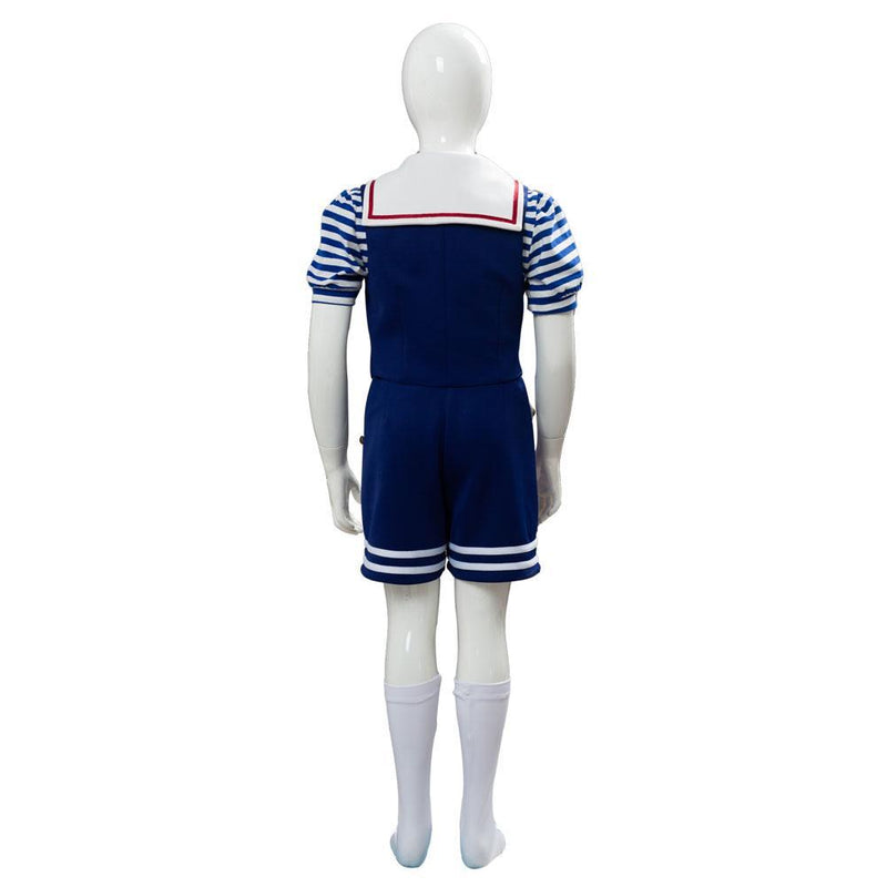 Stranger Things 3 Scoops Ahoy Robin Cosplay Costume For Kid - CrazeCosplay