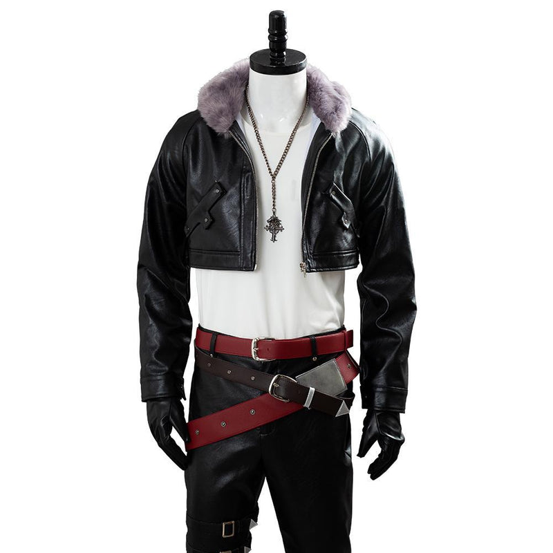 FF8 Final Fantasy VIII 8 Squall Leonhart Suit Cosplay Costume - CrazeCosplay