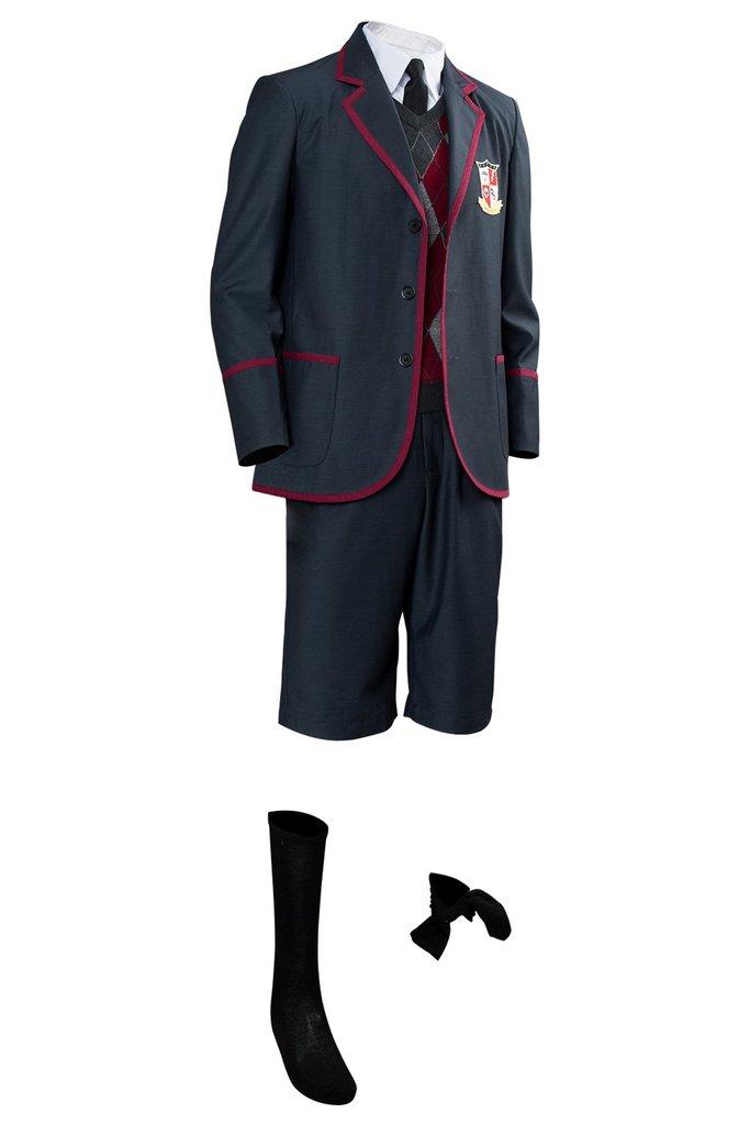 The Umbrella Academy Boys School Uniform Cosplay Costume For Kids - CrazeCosplay