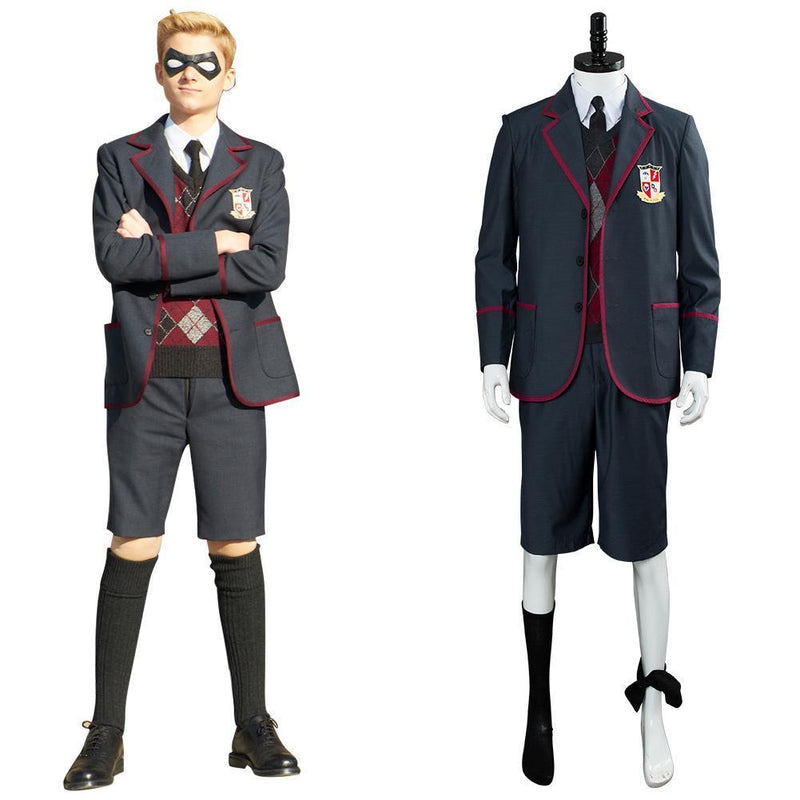 The Umbrella Academy School Uniform Boys School Outfit Cosplay Costume - CrazeCosplay