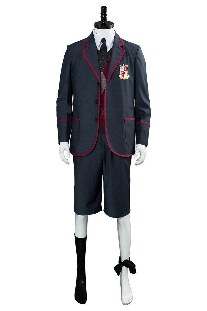 The Umbrella Academy School Uniform Boys School Outfit Cosplay Costume - CrazeCosplay