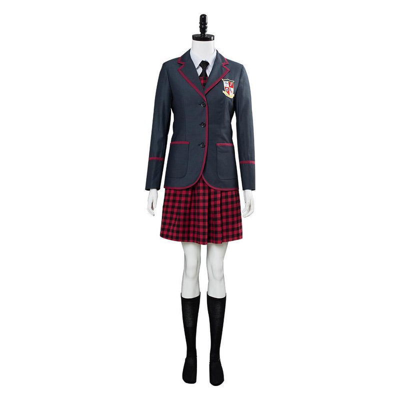 The Umbrella Academy School Uniform Women Cosplay Costume - CrazeCosplay