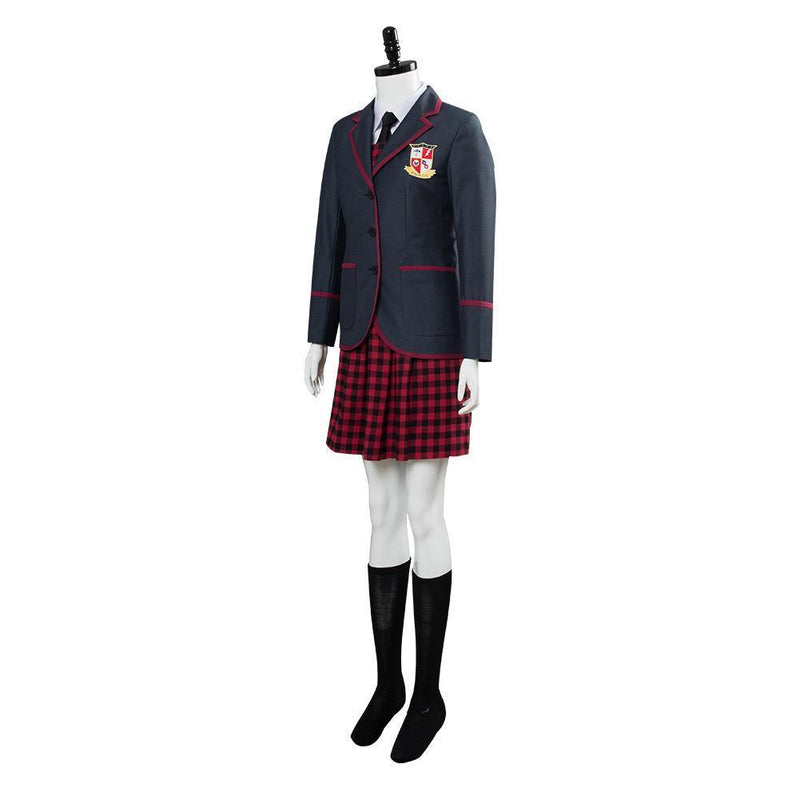 The Umbrella Academy School Uniform Women Cosplay Costume - CrazeCosplay