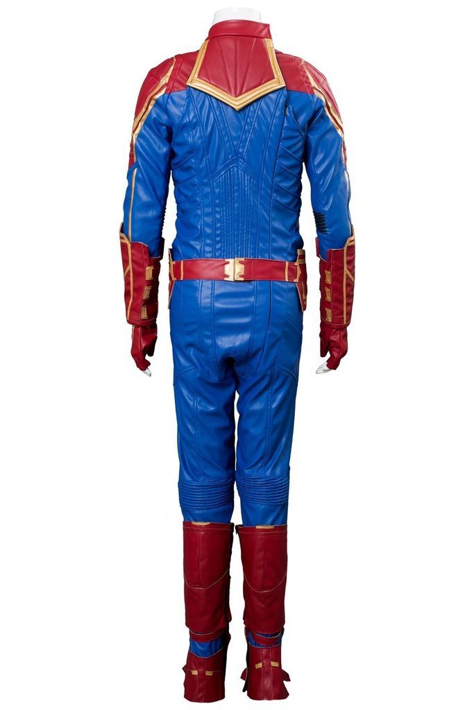 Avengers 4 Captain Marvel Carol Danvers Cosplay Costume - CrazeCosplay