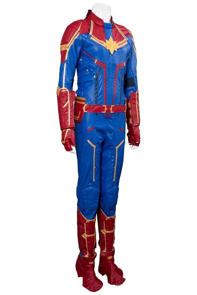 Avengers 4 Captain Marvel Carol Danvers Cosplay Costume - CrazeCosplay