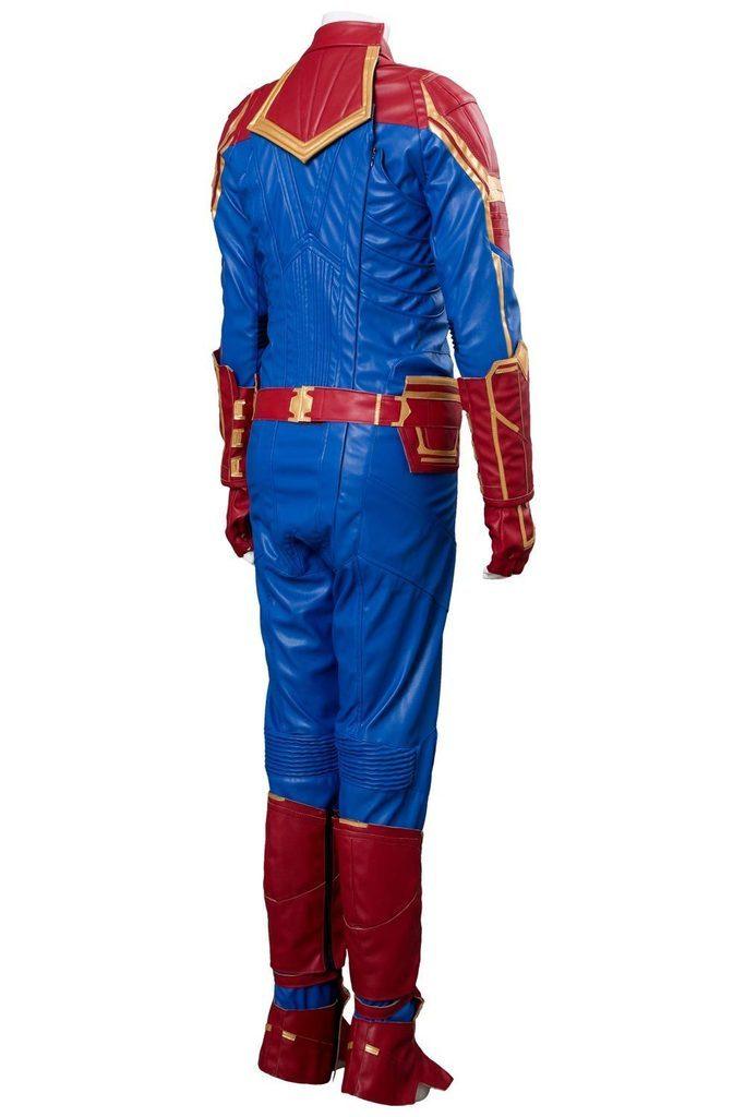 Avengers 4 Captain Marvel Carol Danvers Cosplay Costume - CrazeCosplay