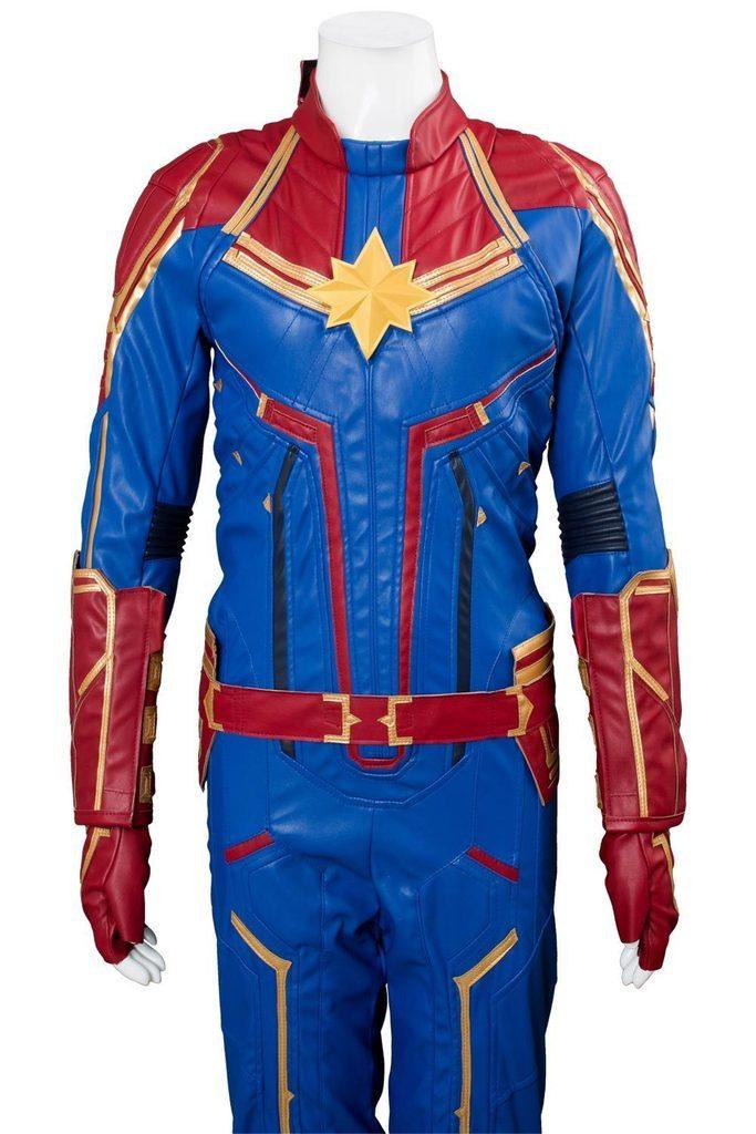 Avengers 4 Captain Marvel Carol Danvers Cosplay Costume - CrazeCosplay