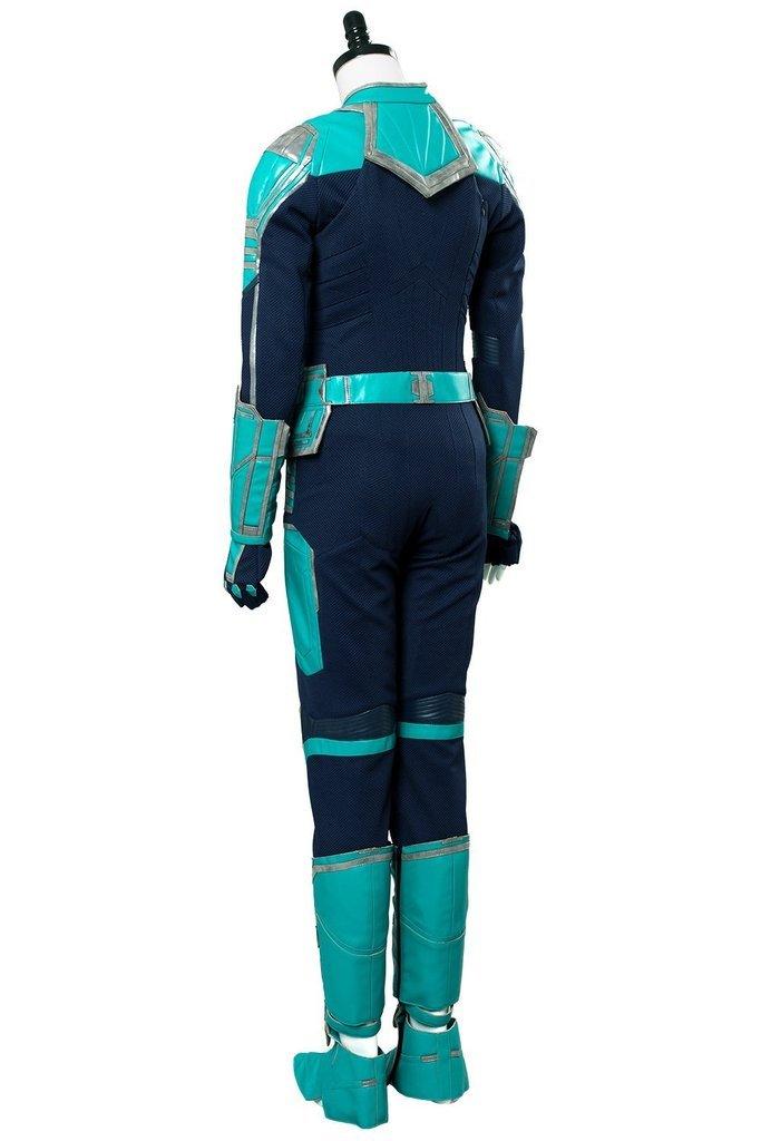 Captain Marvel Carol Danvers Ms Miss Marvel Outfit Suit Cosplay Costume - CrazeCosplay