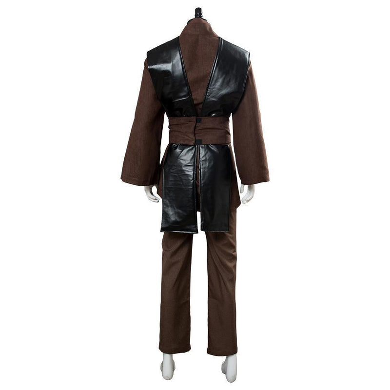 Star Wars Anakin Brown No Clock Cosplay Costume - CrazeCosplay