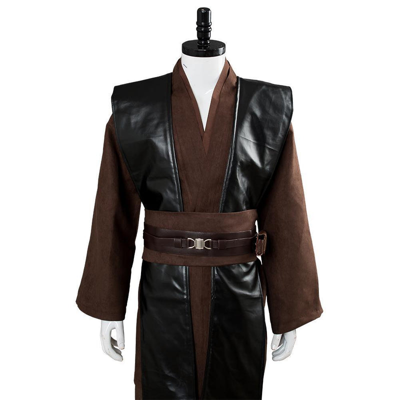 Star Wars Anakin Brown No Clock Cosplay Costume - CrazeCosplay