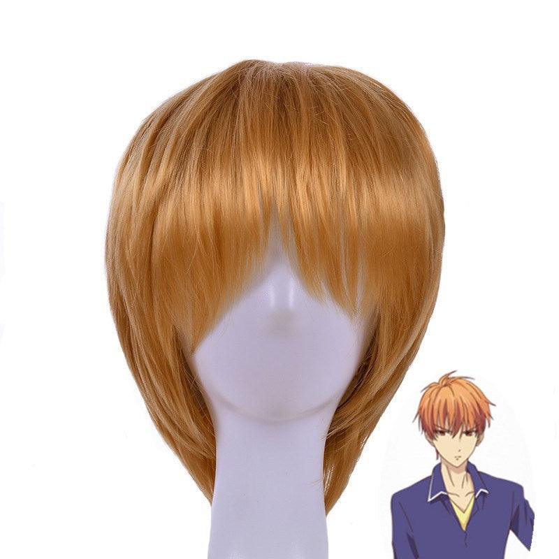 Fruits Basket 2001 2019 Souma Kyo Yellow Cosplay Wig