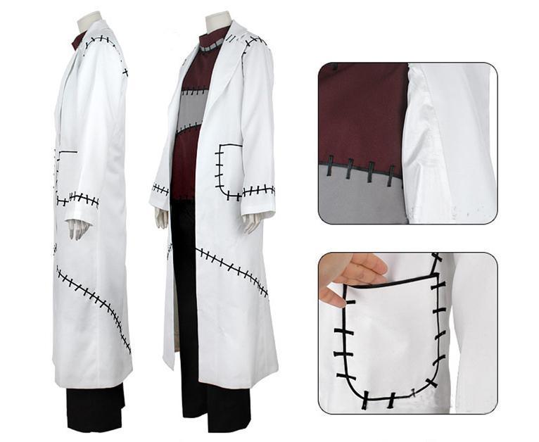 Soul Eater Franken Stein Doctor Cosplay Costume - CrazeCosplay