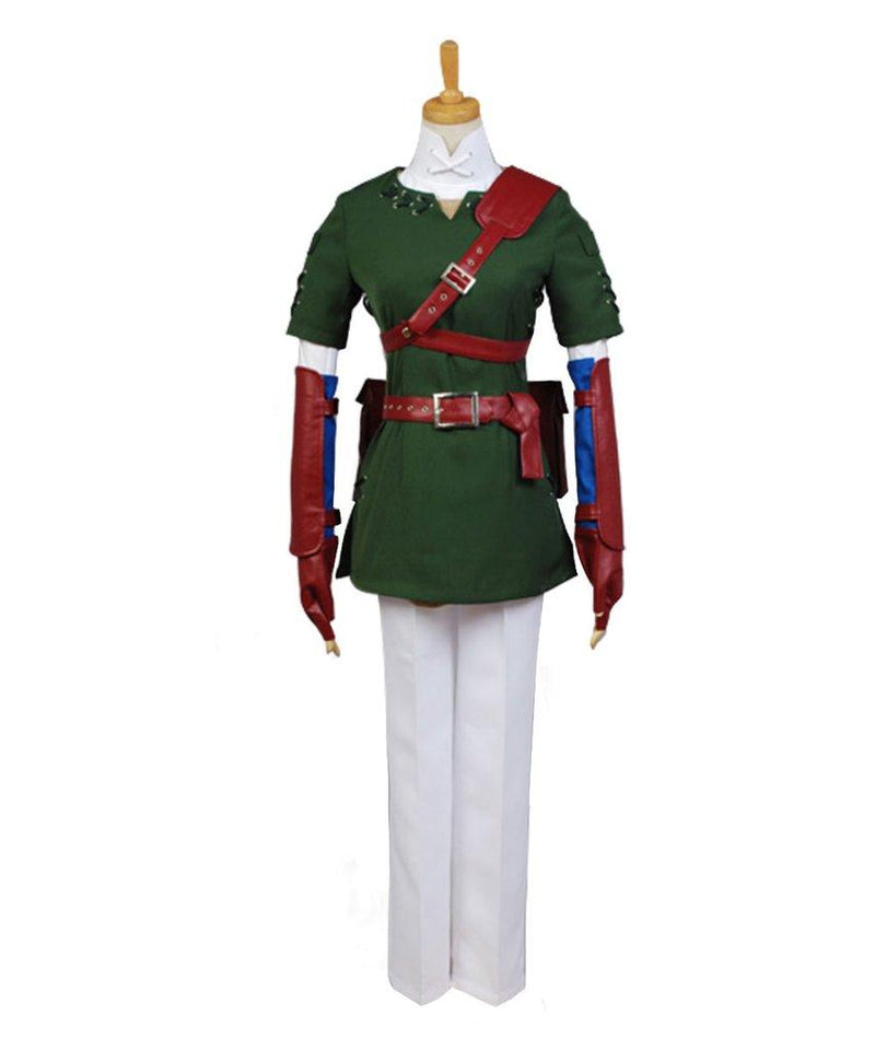 The Legend Of Zelda Zelda Link Cosplay Costume New - CrazeCosplay