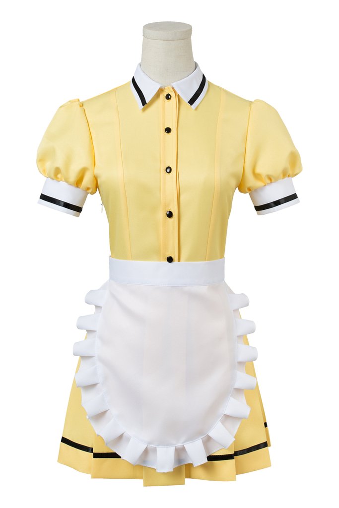 Blend S Mafuyu Hoshikawa Maid Dress Cosplay Costume - CrazeCosplay