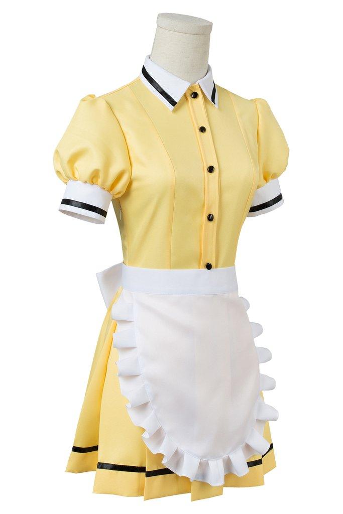 Blend S Mafuyu Hoshikawa Maid Dress Cosplay Costume - CrazeCosplay