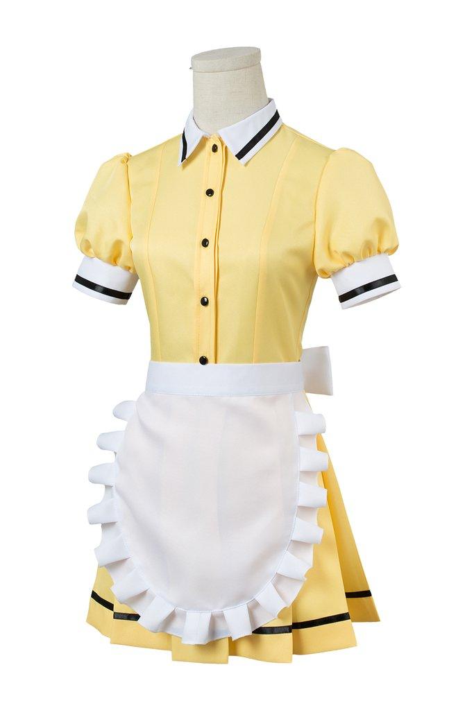 Blend S Mafuyu Hoshikawa Maid Dress Cosplay Costume - CrazeCosplay