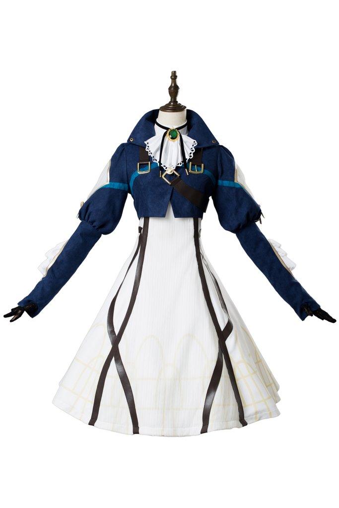 Vaioretto Ev G Den Violet Evergarden Violet Dress Cosplay Costume - CrazeCosplay