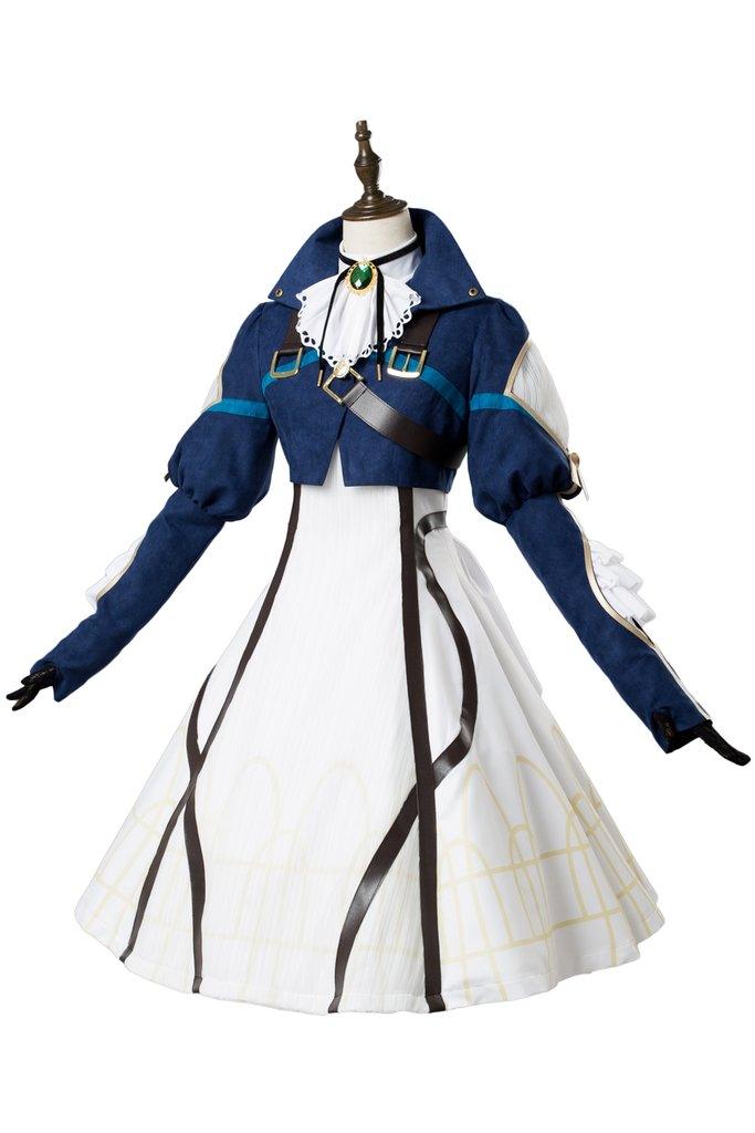 Vaioretto Ev G Den Violet Evergarden Violet Dress Cosplay Costume - CrazeCosplay