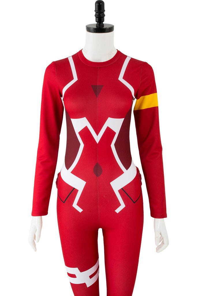 Darling In The Franxx Dfxx 02 Zero Two Pilot Jumpsuit Cosplay Costume Red - CrazeCosplay