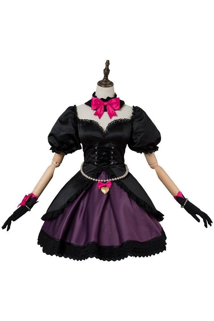 Overwatch D Va Dva Suit Outfit Hana Song Cosplay Costume Black Cat Officer Dress - CrazeCosplay