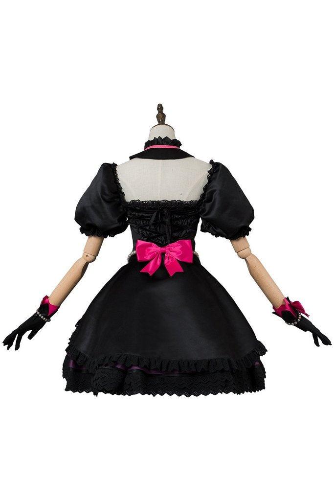 Overwatch D Va Dva Suit Outfit Hana Song Cosplay Costume Black Cat Officer Dress - CrazeCosplay