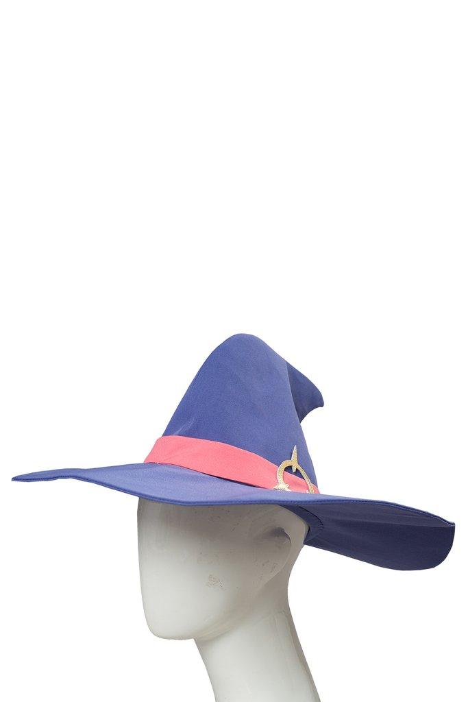 Little Witch Academia Kagari Atsuko Akko Cosplay Dress Purple Witch Costume - CrazeCosplay