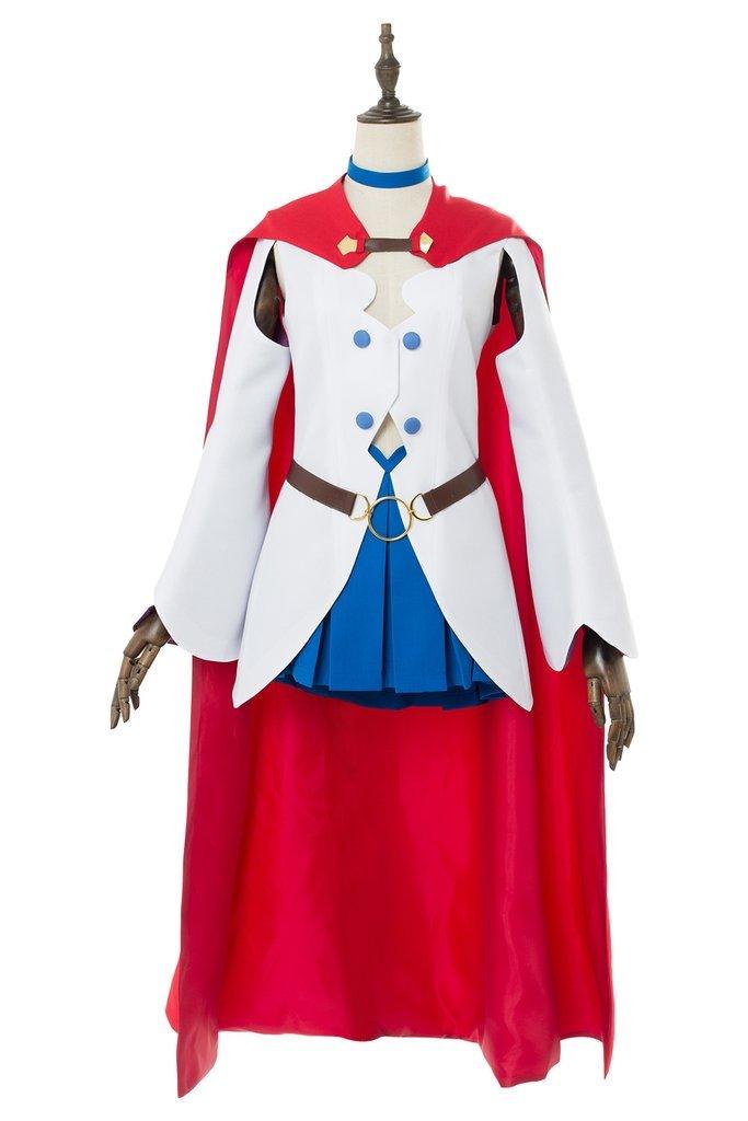 Little Witch Academia Ursula Callistis Shiny Chariot Dress Cape Cosplay Costume - CrazeCosplay