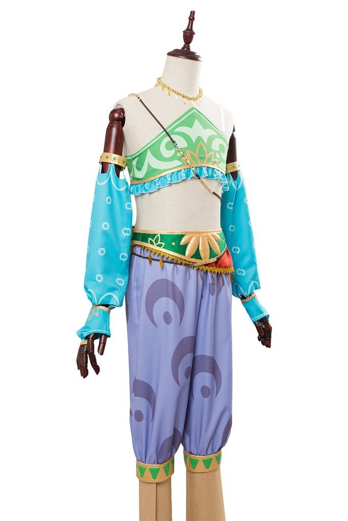 The Legend Of Zelda Breath Of The Wild Link Outfit Cosplay Costume For Females Women - CrazeCosplay