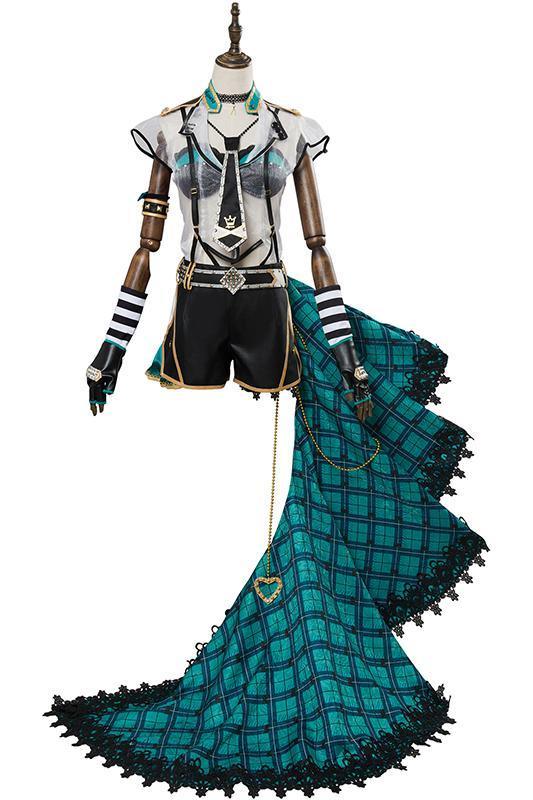 Love Live Sunshine Aqours Kanan Matsuura Punk Rock Outfit Cosplay Dress Costume - CrazeCosplay