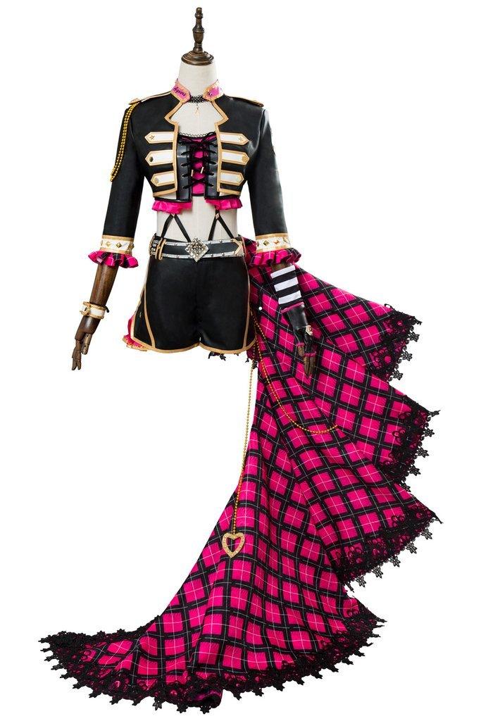 Love Live Sunshine Yoshiko Tsushima Punk Rock Cosplay Costume Dress - CrazeCosplay