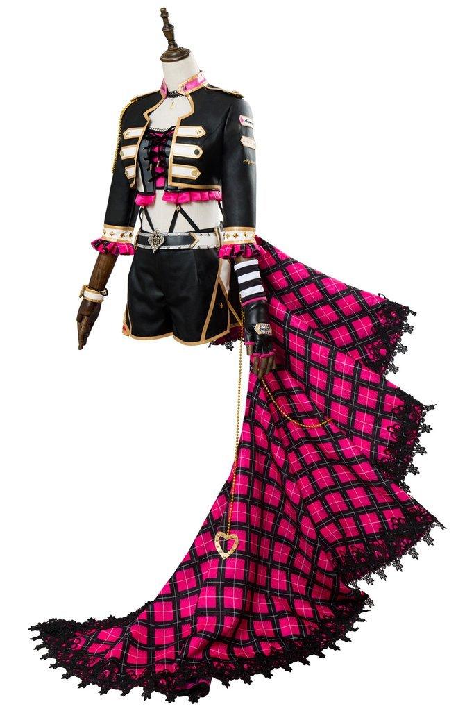 Love Live Sunshine Yoshiko Tsushima Punk Rock Cosplay Costume Dress - CrazeCosplay