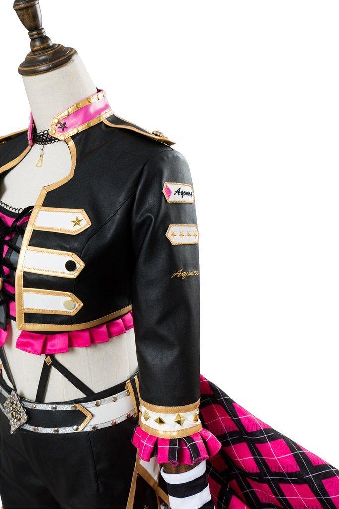 Love Live Sunshine Yoshiko Tsushima Punk Rock Cosplay Costume Dress - CrazeCosplay