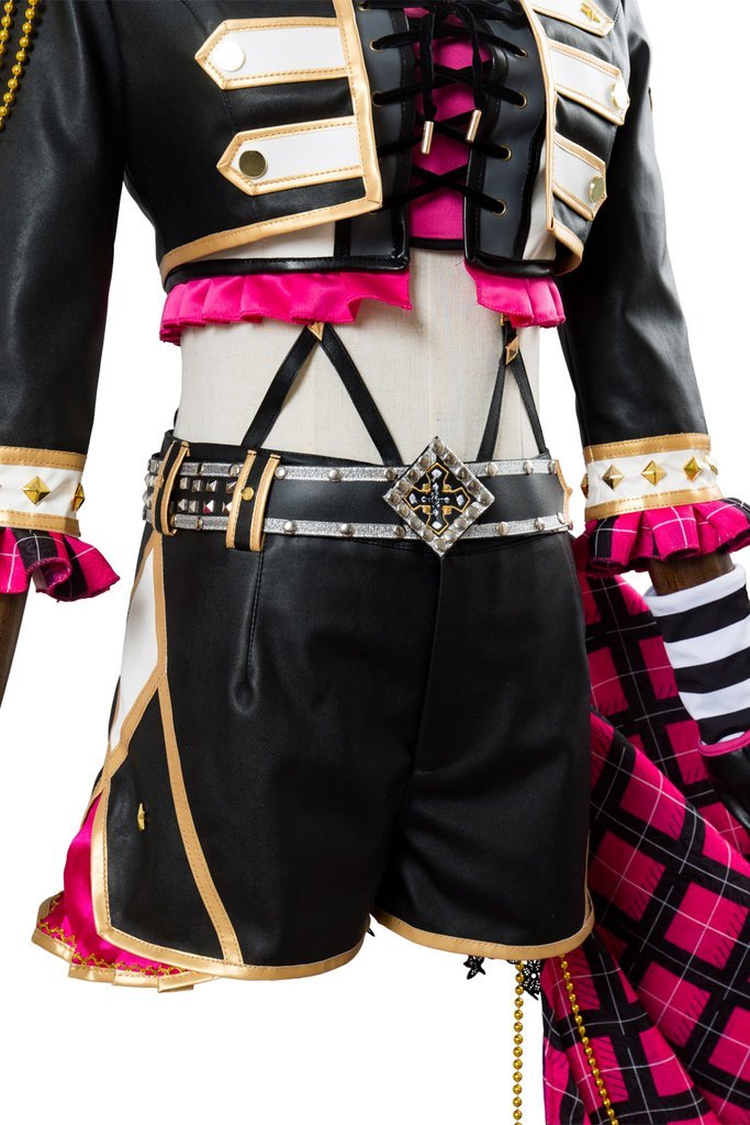 Love Live Sunshine Yoshiko Tsushima Punk Rock Cosplay Costume Dress - CrazeCosplay