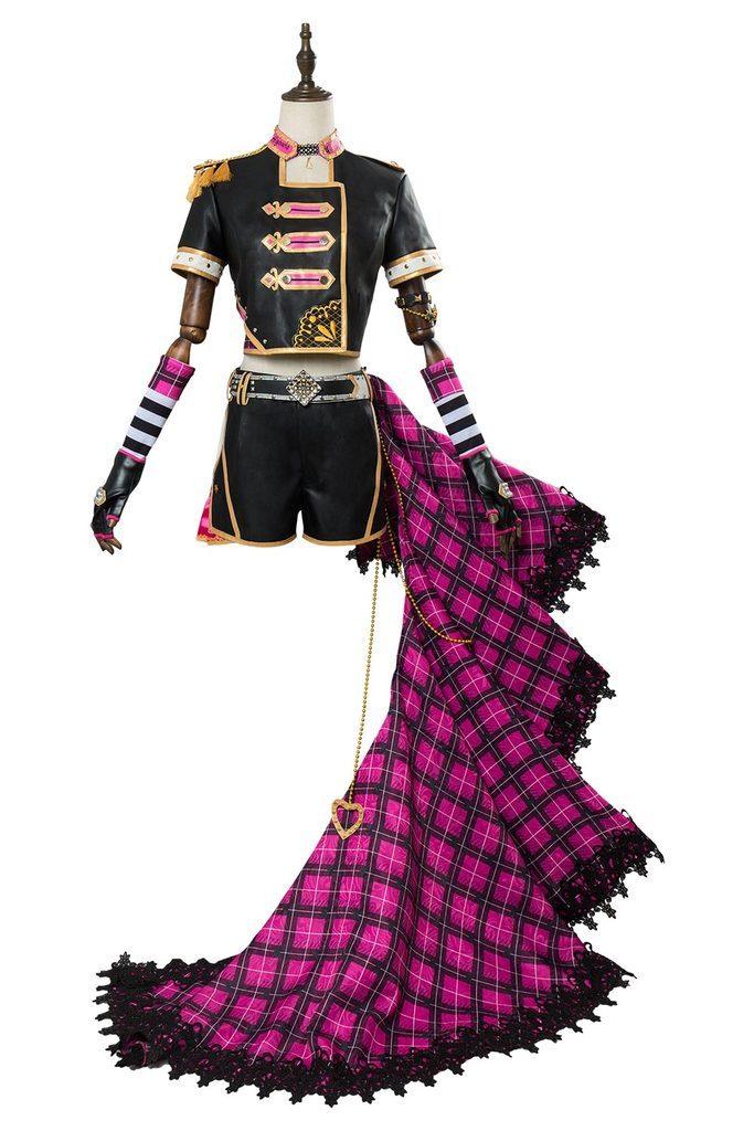 Love Live Sunshine Aqours Sakurauchi Riko Punk Rock Outfit Cosplay Costume - CrazeCosplay