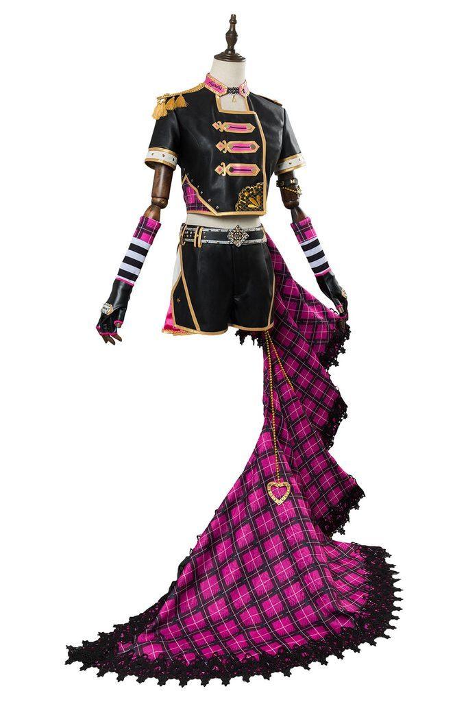 Love Live Sunshine Aqours Sakurauchi Riko Punk Rock Outfit Cosplay Costume - CrazeCosplay