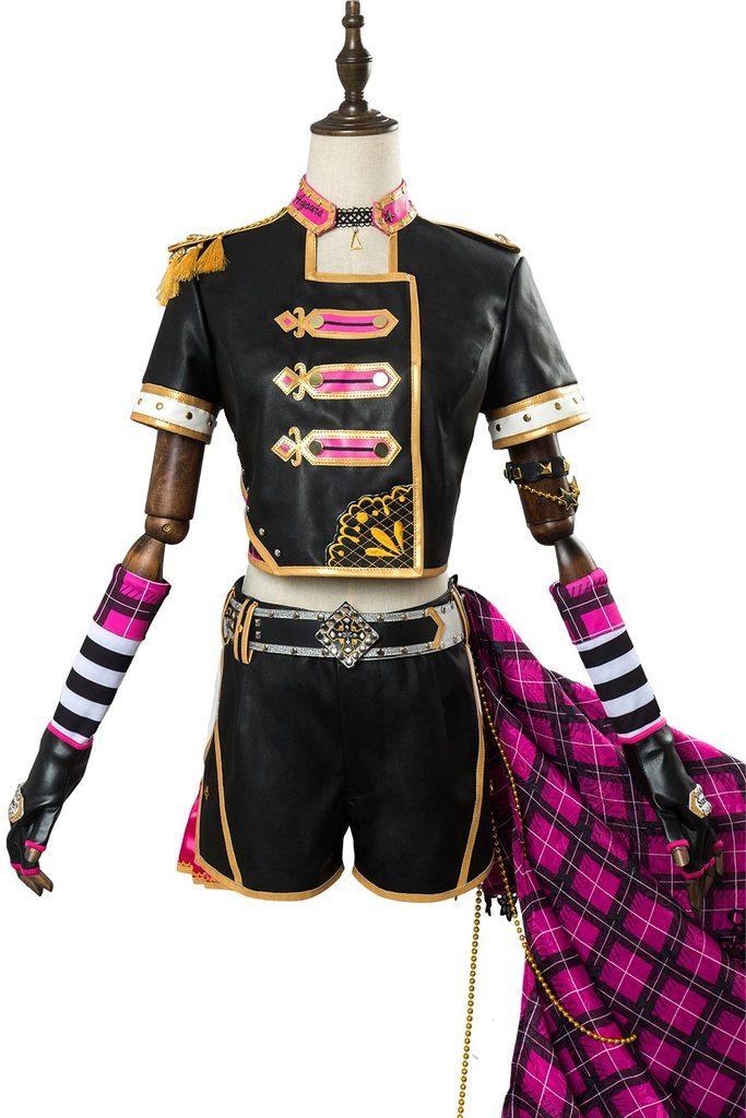 Love Live Sunshine Aqours Sakurauchi Riko Punk Rock Outfit Cosplay Costume - CrazeCosplay