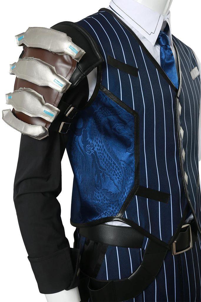 Overwatch Ow Shimada Hanzo Scion Hanzo Skin Outfit Suit Cosplay Costume - CrazeCosplay